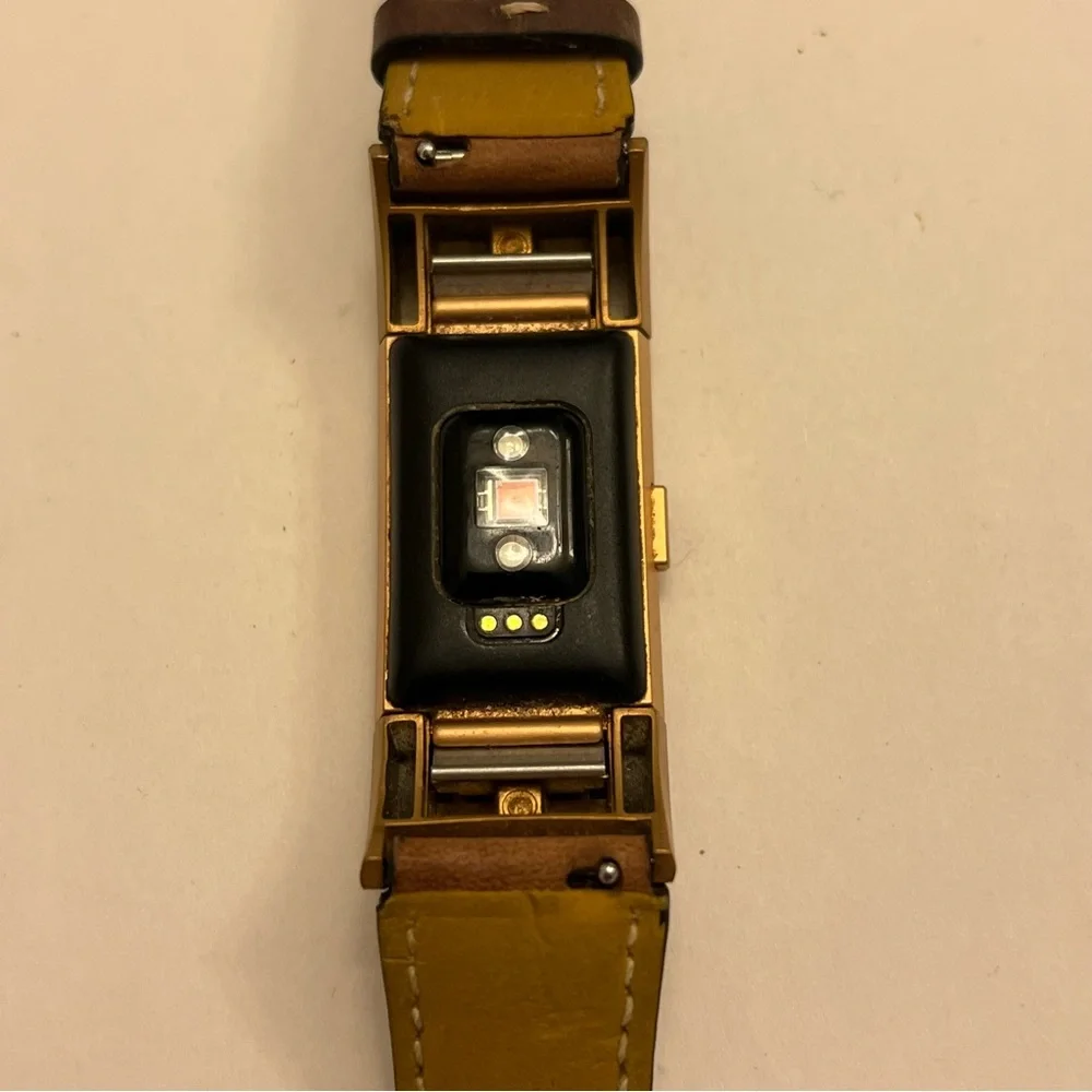 Fitbit Charge 2, Charger Included, Gold Case,‎ Special Edition, Leather band